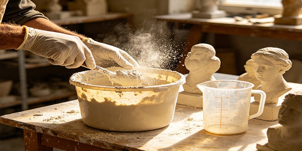 石膏粉的使用場(chǎng)景